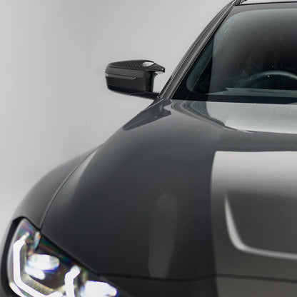 M-Performance Style Pre Pregged Dry Carbon Fiber Mirrors Caps for BMW M240i G42 / M340i LCI /M2 G87 / M3 G80 G81 / M4 G82 G83 2020+
