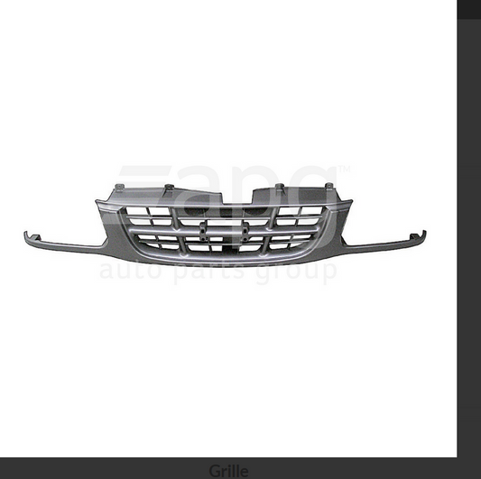 NEW FRONT GRILLE FOR HOLDEN RODEO LT Dip-Black 12/1999-2/2003