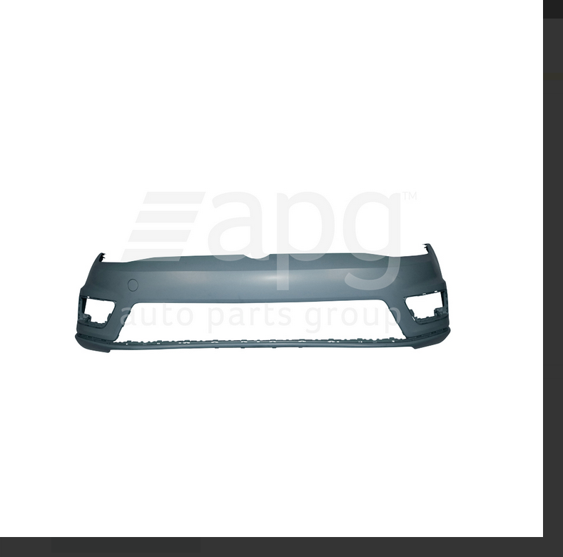 GENUINE FRONT BUMPER BAR FOR VOLKSWAGEN GOLF 10/14-7/17 5DR/WGN R-LINE SENSOR TY