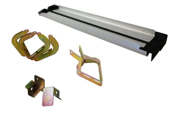 NEW PAIR SIDE STEP FULL KIT FOR TOYOTA HILUX EXTRA CAB TGN/KUN/GGN 9/2011-6/15