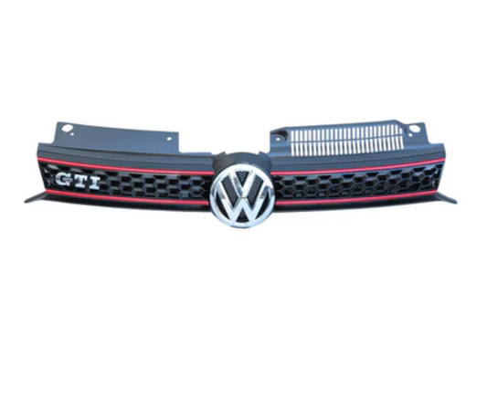 GENUINE COMPLETE FRONT GRILLE FOR VW VOLKSWAGEN GOLF MK6 A6 10/09-17/13 GTI