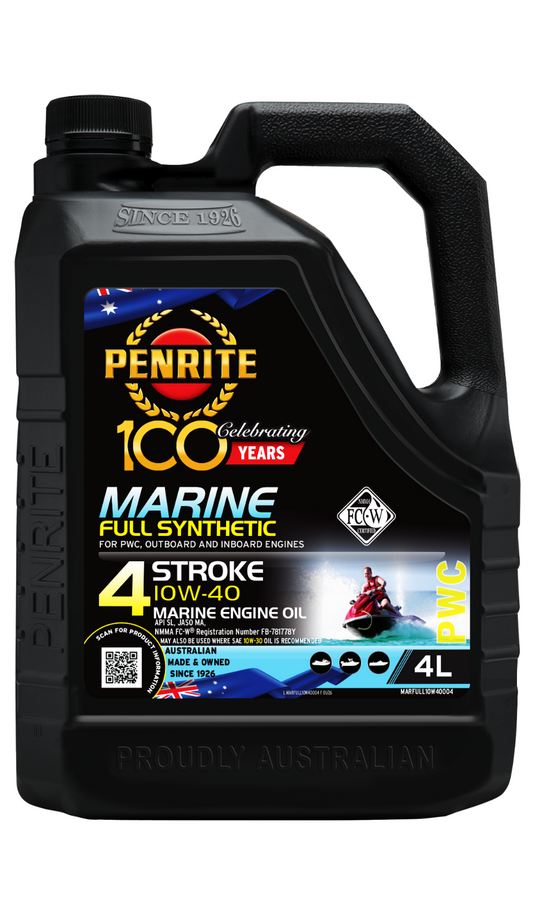 MARINE OUTBOARD ENGINE OIL 4-STROKE four stroke Full Synthetic FULL SYN 10W-40
