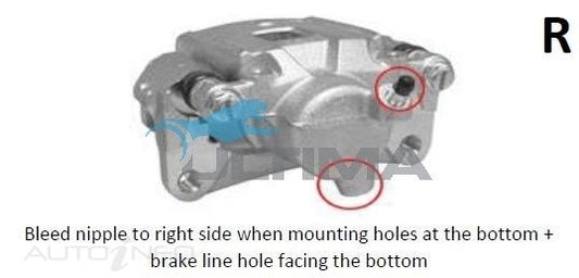 Brake Caliper Disc Caliper RIGHT REAR FOR Toyota LAND-Cruiser HDJ100 UZJ100
