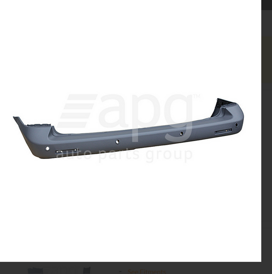 GENUINE REAR BUMPER BAR FOR VOLKSWAGEN TRANSPORTER T5 Van 10/09-12/15 SENSOR TYP