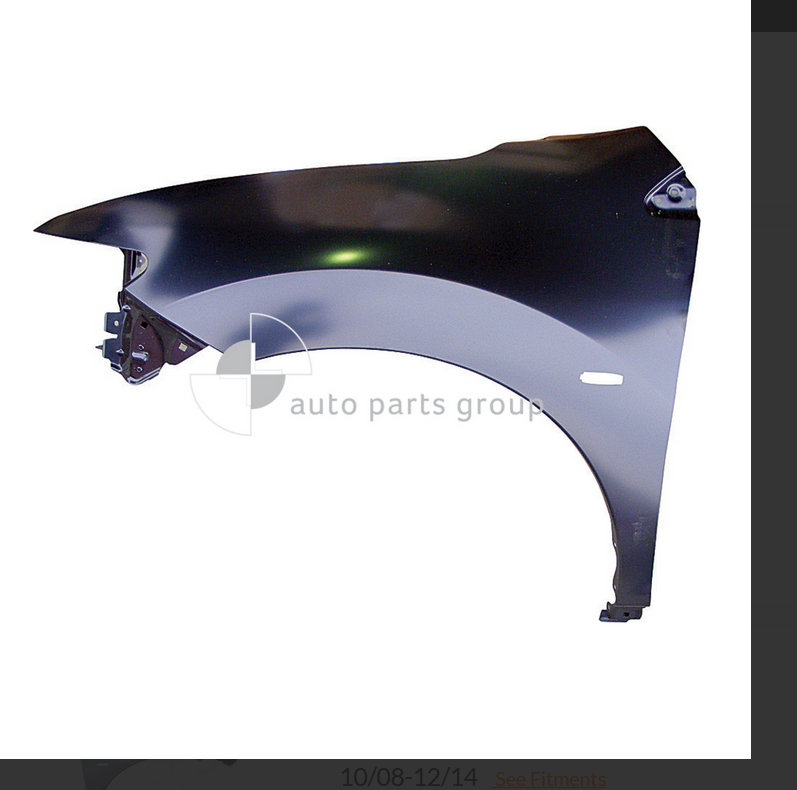 GENUINE LEFT FRONT GUARD FOR NISSAN MURANO 10/08-12/14