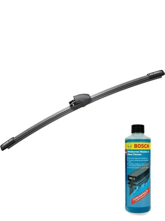Bosch Rear Wiper Blade 280mm + Windshield Washer Fluid Fits Ford Puma, Focus, Ku