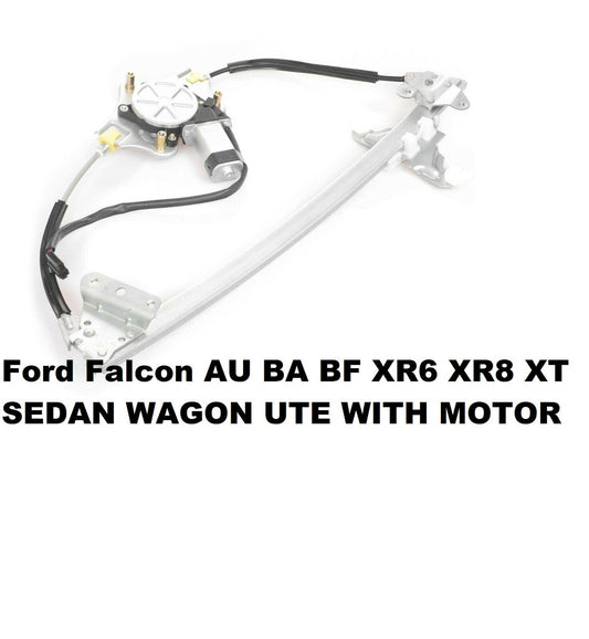 ELECTRIC WINDOW REGULATOR NEW FOR FORD FALCON AU BA BF SEDAN WAGON FRONT DRIVER