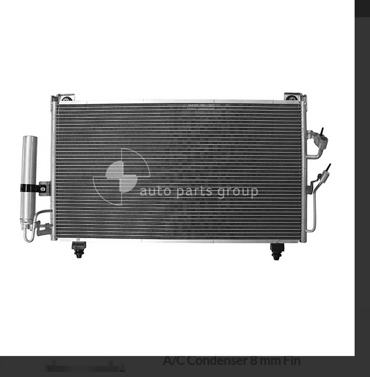 NEW AC CONDENSER FOR MITSUBISHI OUTLANDER 2.4L 4G64-4G69 4CYL PET 12/2002-10/06