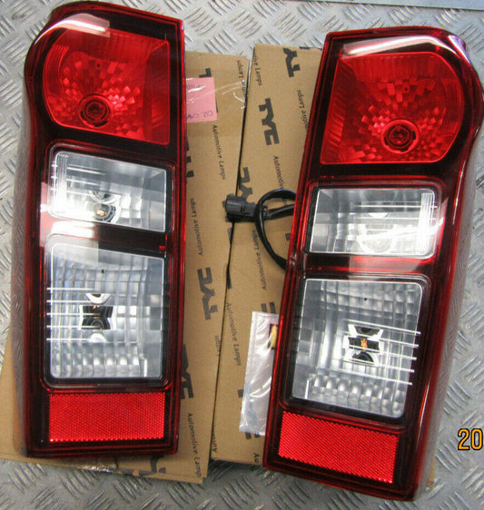 FOR ISUZU DMAX TAIL LIGHTS PAIR LEFT AND RIGHT SIDE 12-17 NON LED TAIL LAMPS X2