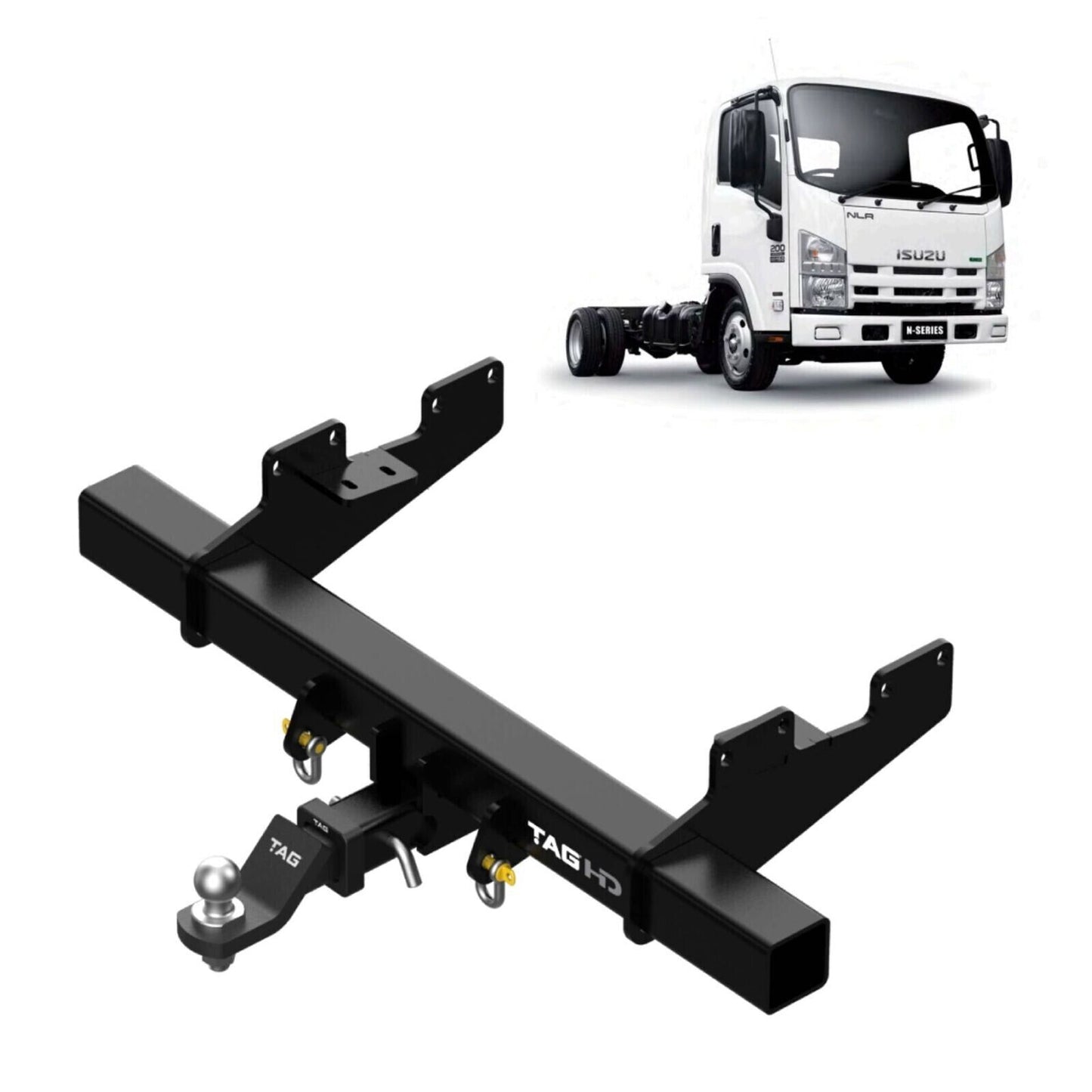 TAG Heavy Duty Towbar for Isuzu NLR200 SWB Truck (01/2013 - On)