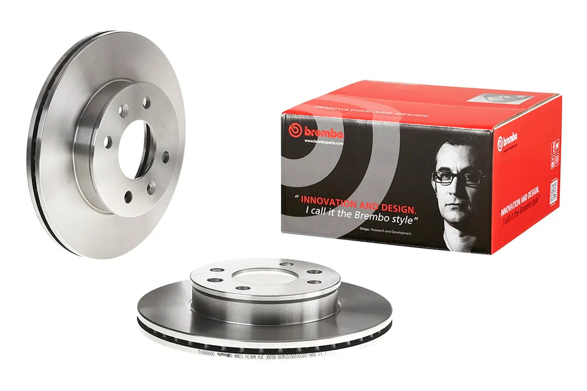 Brembo FRONT Disc Brake Rotor FOR Hyundai Getz 1.3L TB 2003-2005 *241MM-DISC