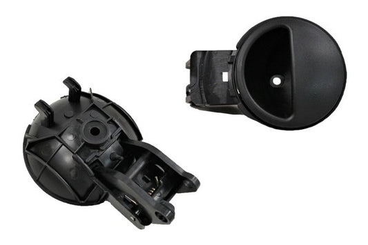 NEW LEFT DOOR HANDLE FOR HOLDEN BARINA TK 12/2005 - 09/2012 BLACK ROUND SHAPE