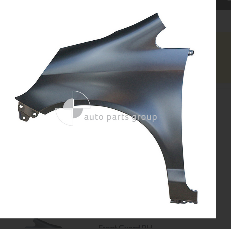 GENUINE LEFT FRONT GUARD FOR HONDA JAZZ 03/2006-8/2008 HATCH WITHOU BL ...