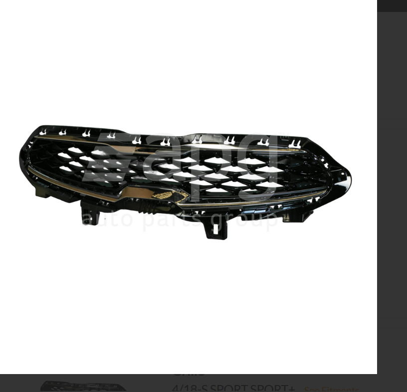 GENUINE FRONT GRILLE FOR KIA CERATO S SPORT SPORT+ 12/2018-4/2021