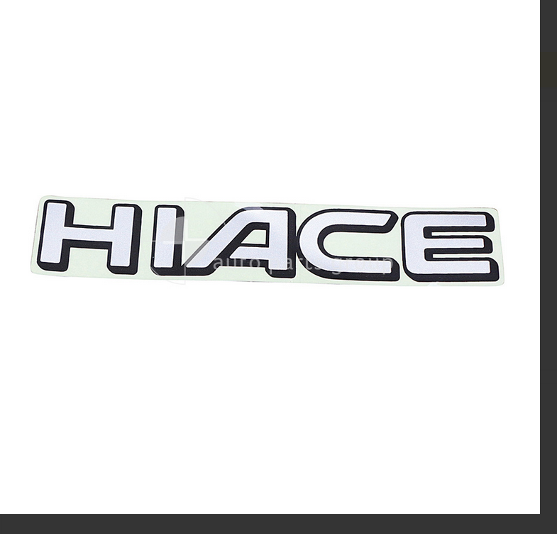 GENUINE REAR TAIL GATE BADGE EMBLEM FOR TOYOTA HIACE VAN 8/1989-2/2005