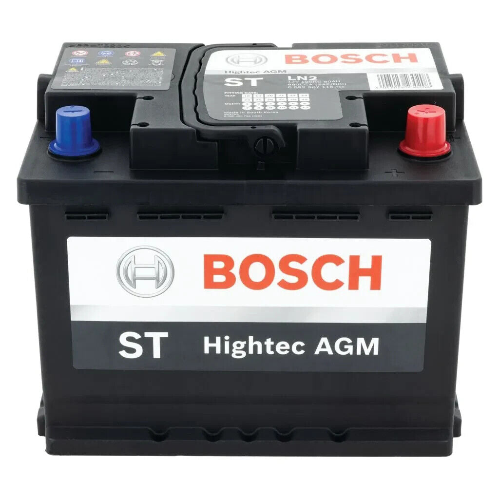 GENUINE BOSCH BATTERY FOR Hightec EFB 60-Ah 560-CCA Starting Battery