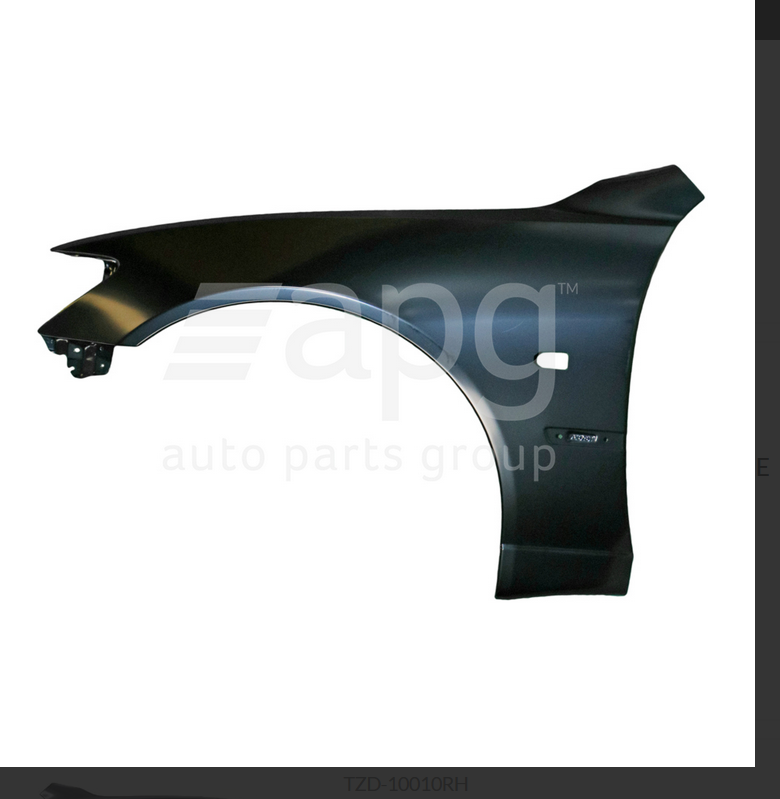 NEW PASSENGER LEFT FRONT GUARD FOR LEXUS 1/1999-7/2005 IS200-IS300 SEDAN