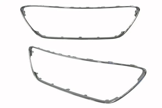 NEW FRONT BAR GRILLE MOULD CHROME FOR FORD FIESTA WS/WT 09/2008 ~ 07/2013