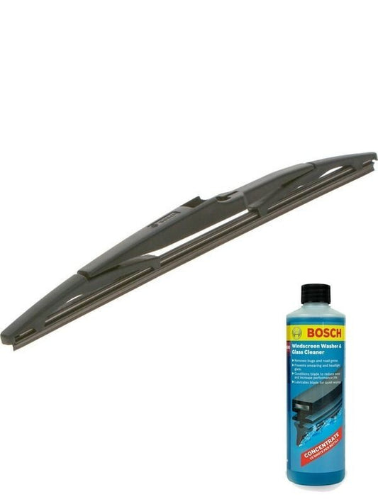 Bosch Rear Wiper Blade 300mm + Windshield Washer Fluid Fits Holden, Opel, Ssangy