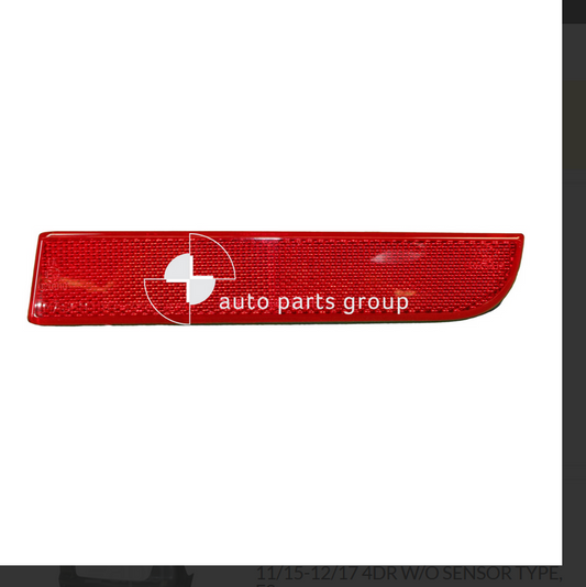 GENUINE REAR BAR RIGHT REFLECTOR FOR Mitsubishi Lancer CF 11/2015-12/2017 SEDAN