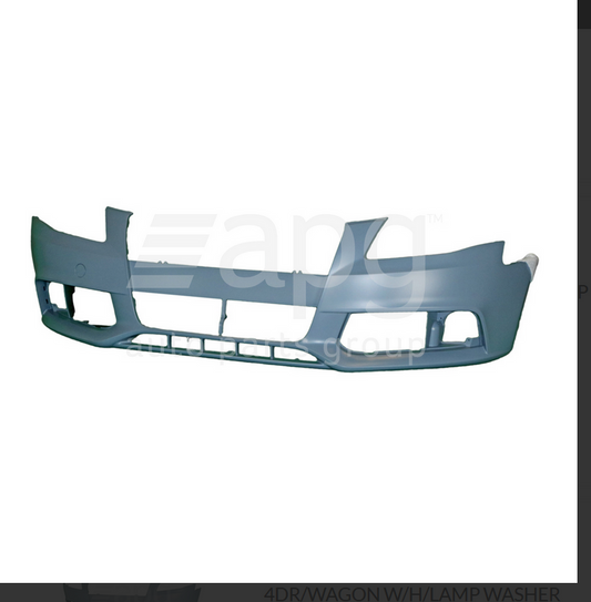 NEW FRONT BAR COVER BUMPER FOR AUDI A4 WAGON 4/2008-5/2012 4-DOOR