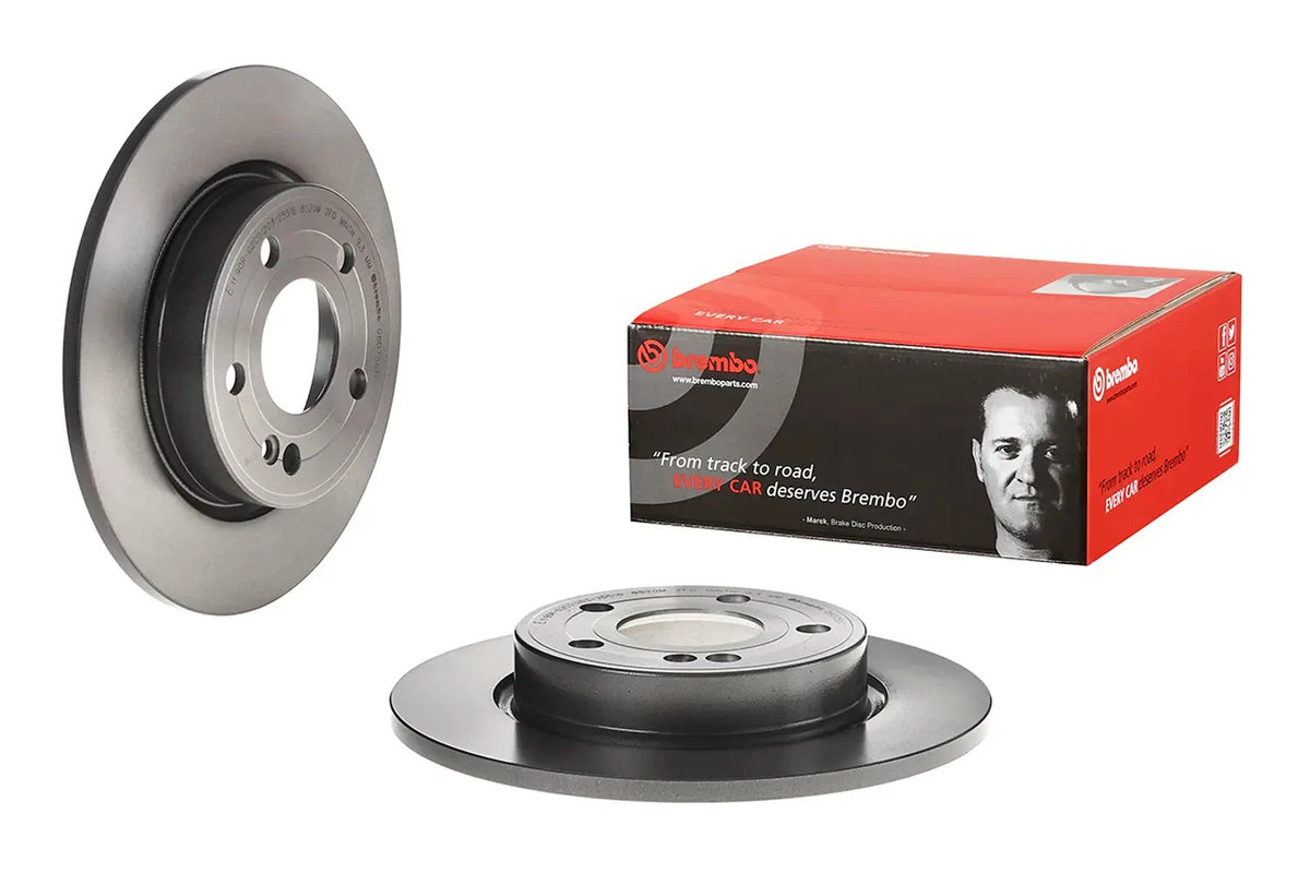 Brembo REAR Disc Brake Rotor FOR MERCEDES BENZ A180-A200-B180 *276MM-DISC