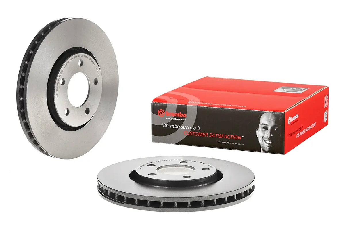 Brembo FRONT Disc Brake Rotor FOR Chrysler Voyager 3.3 RS,RG 2000-08 *302MM-DISC