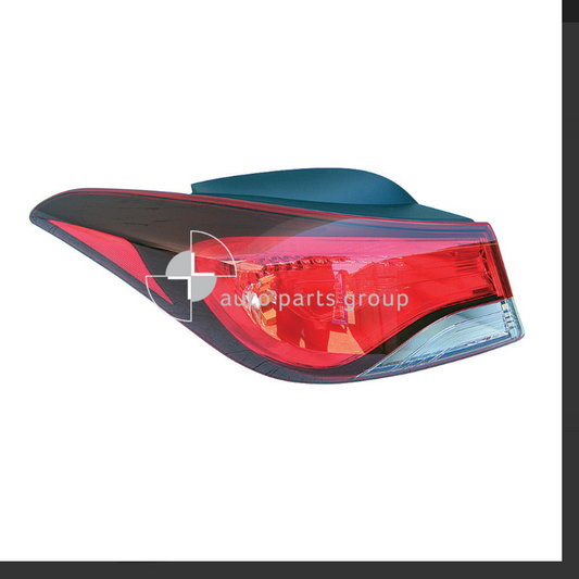 NEW LEFT TAIL LIGHT FOR HYUNDAI ELANTRA MD SEDAN 10/2013-12/2015