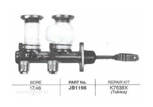 NEW Brake Master Cylinder For NISSAN 120Y B210 2D Van RWD 1977 - 1979