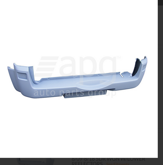 GENUINE REAR BUMPER BAR FOR SUZUKI GRAND VITARA 8/05-8/18 5DR WGN W/HIGH REFLECT