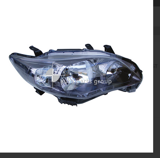 GENUINE RIGHT HEADLIGHT FOR TOYOTA COROLLA ZRE152R 4/10-12/13 ASCENT-Conque SED