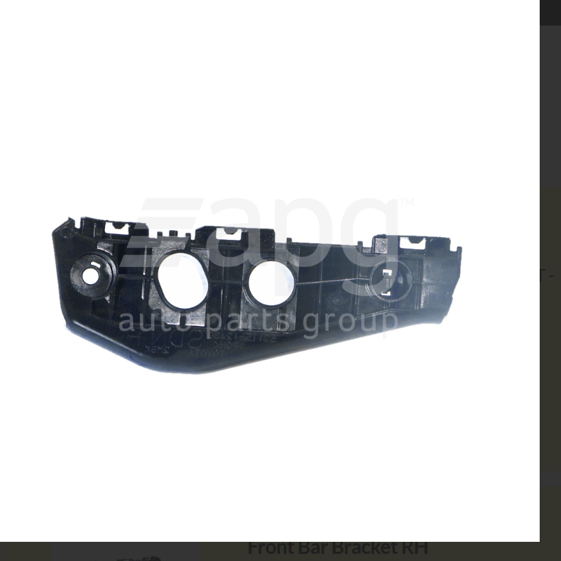 GENUINE LEFT FRONT BUMPER BAR BRACKET FOR Toyota Corolla 3/07- 4/10 ASCENT CONQU