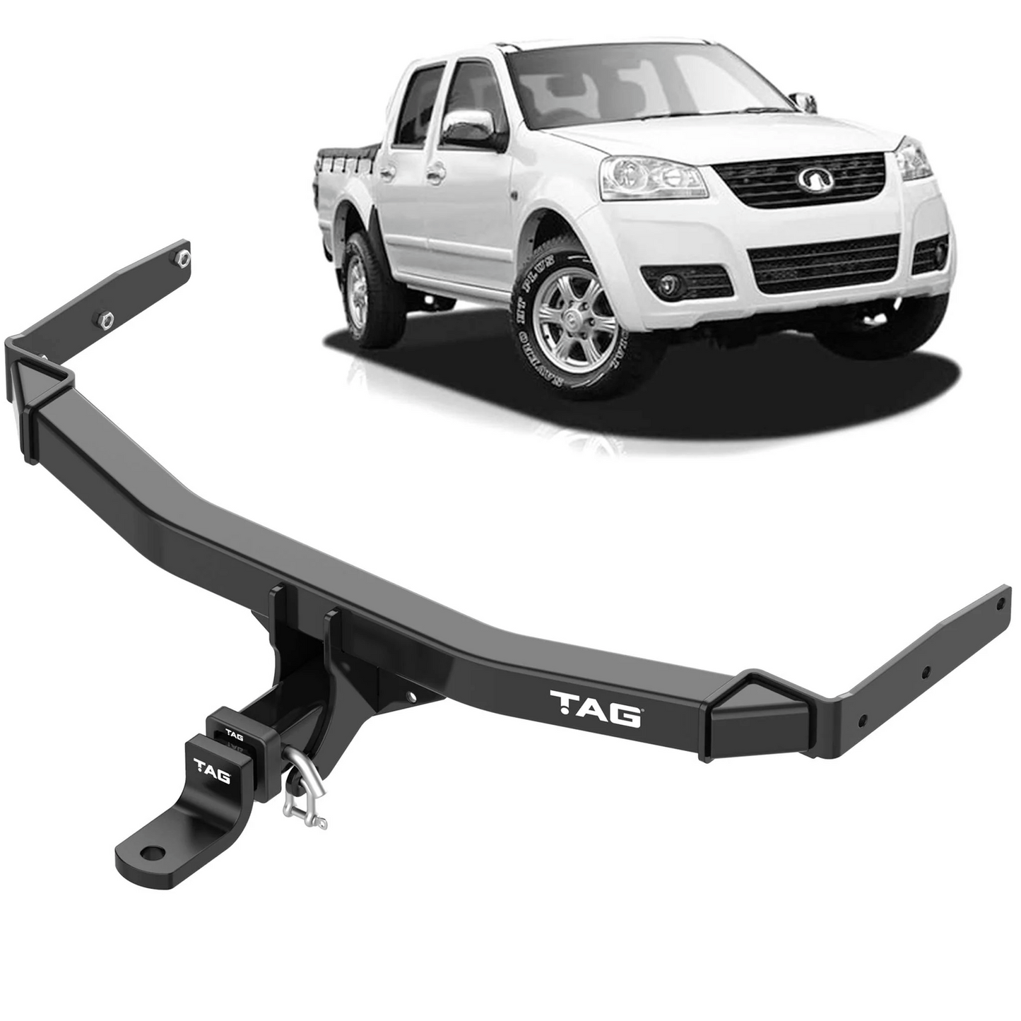 TAG Heavy Duty Towbar for Great Wall X200 (01/2011 - on), X240 (01/2007 - 04/201
