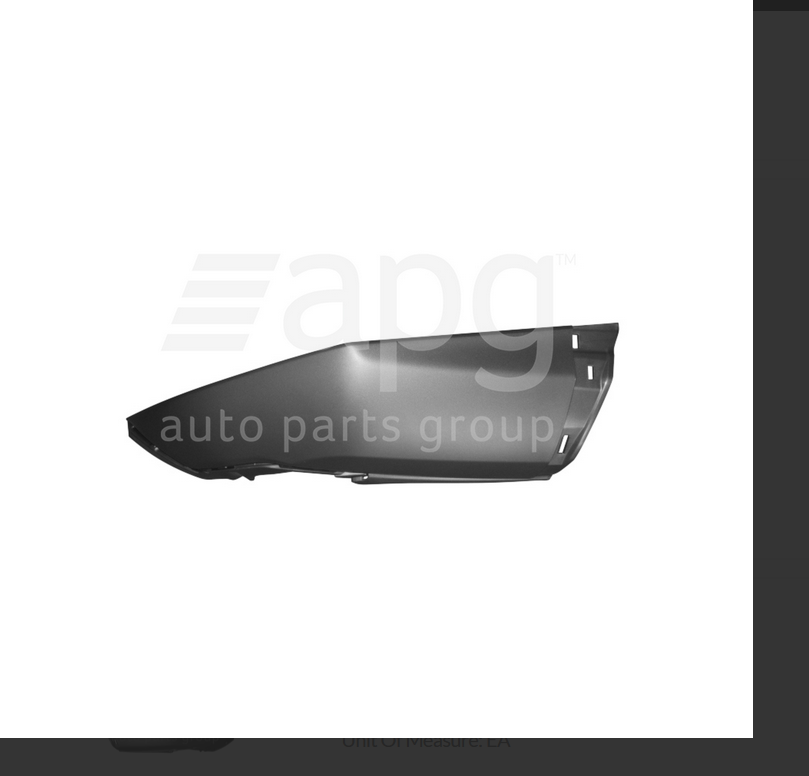 GENUINE LEFT REAR BUMPER BAR END FOR HONDA CR-V FWD 6/2016-5/2017 2WD