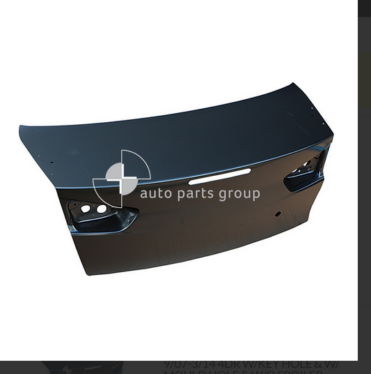 GENUINE BOOT LID FOR Mitsubishi Lancer CJ 9/07-3/14 4DR W/KEY HOLE & W/SPOILER T