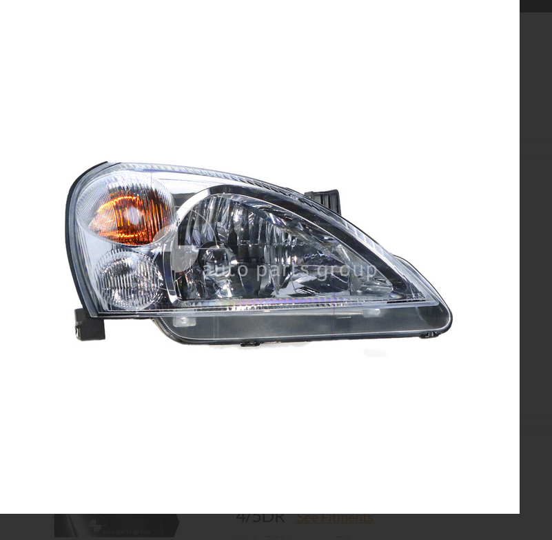NEW RIGHT HEADLIGHT FOR Suzuki Liana 11/2001-8/2007 4/5-DOOR