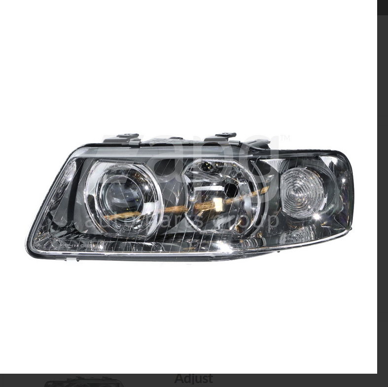 NEW PASSENGER LEFT HEADLIGHT LAMP FOR Audi A3 11/2000-5/2004 ELECTRIC ADJUST TYP