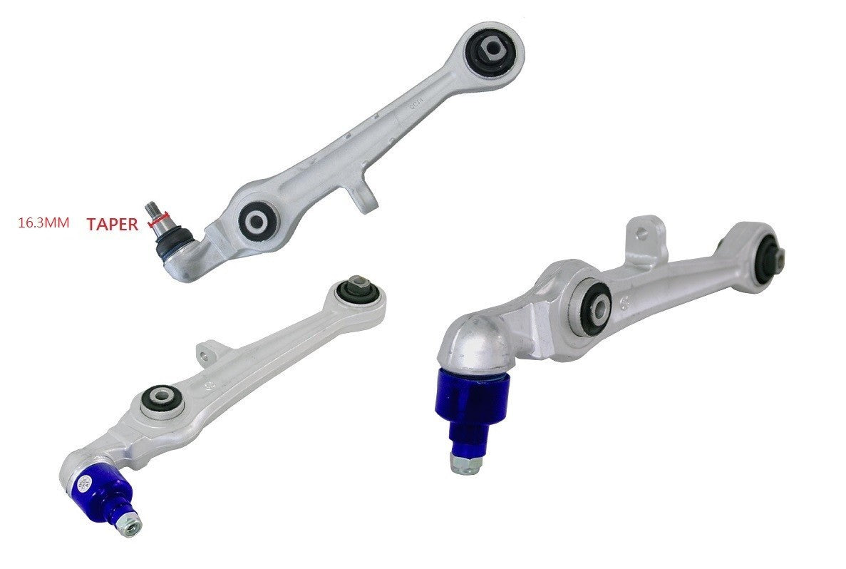 NEW DRIVER FRONT LOWER CONTROL ARM FOR AUDI A4 B7 02/2005-12/2007 16.3MM TAPER