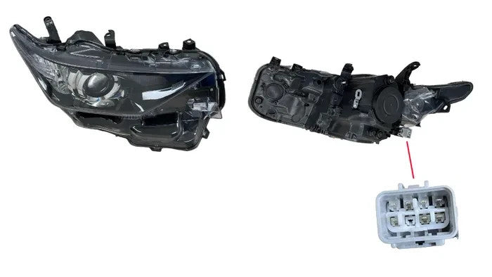 NEW RIGHT HEADLIGHT FOR TOYOTA COROLLA ZRE182 03/2015-07/2018 LED DRL HEAD LIGHT
