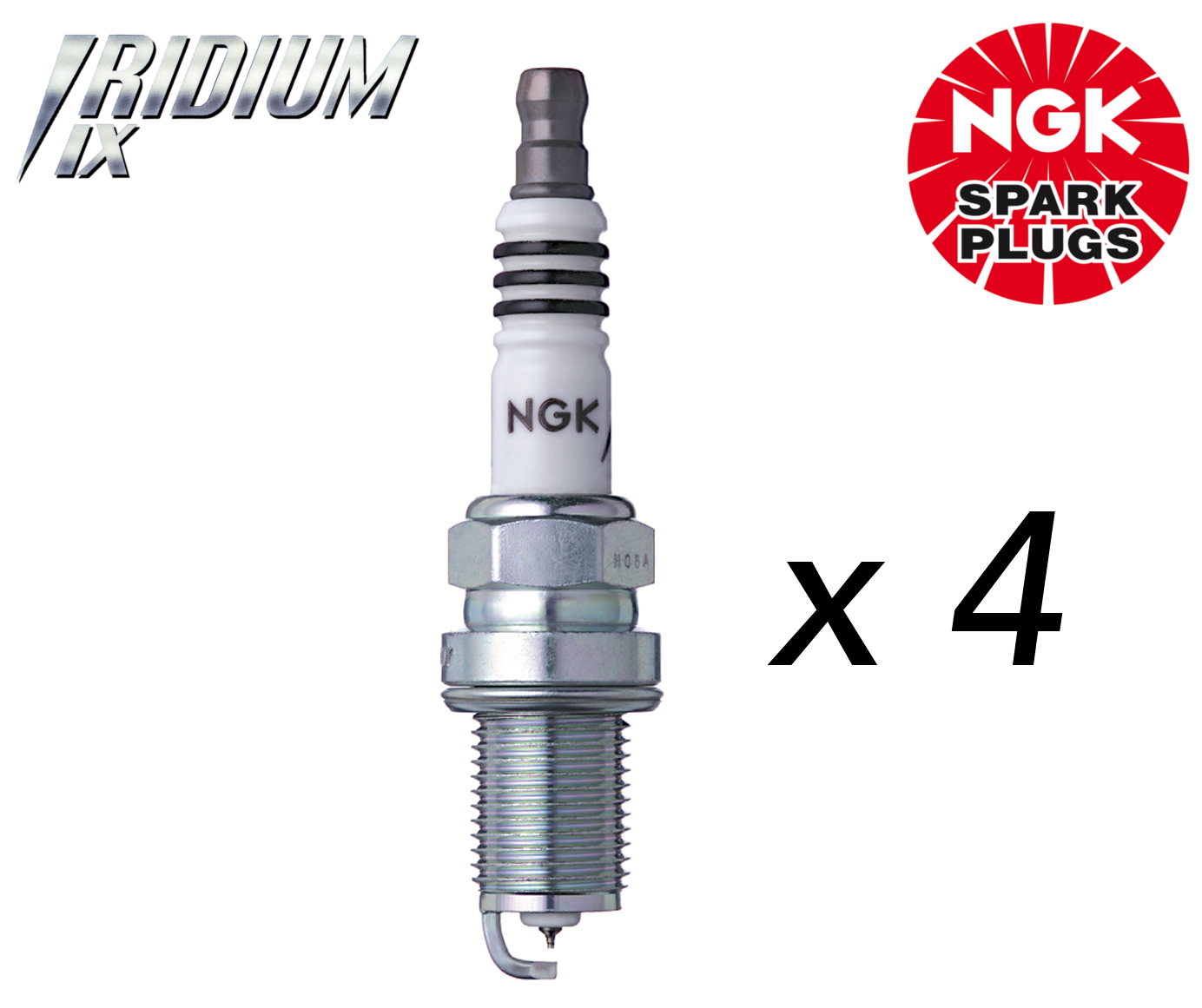 4x IRIDIUM NGK SPARK PLUG SET FOR HOLDEN BARINA SPARK MJ CD CDX 1.2L LMU-LLO