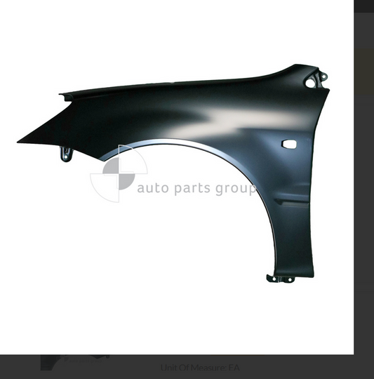 GENUINE LEFT FRONT GUARD FENDER FOR MITSUBISHI LANCER 7/2003-9/2007 NOT FOR VRX