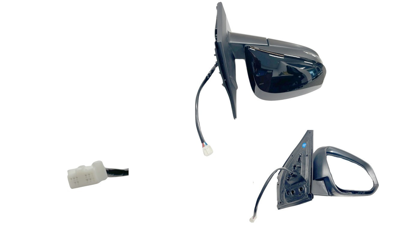 NEW RIGHT SIDE DOOR MIRROR FOR TOYOTA RAV4 AZA42/ASA44/ALA49 12/12-12/2018 9-PIN