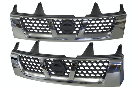 NEW FRONT GRILLE FOR  NISSAN NAVARA  D22  11/2001 ~11/2005  GRILLE  CHROME/BLACK