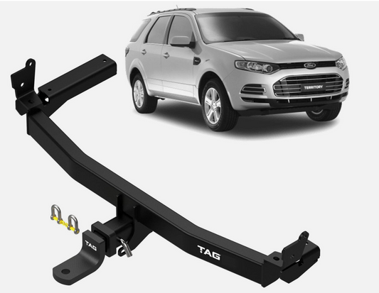 TAG Heavy Duty Towbar & Wiring Kit for Ford Territory SX SY SZ Series (05/2004 -