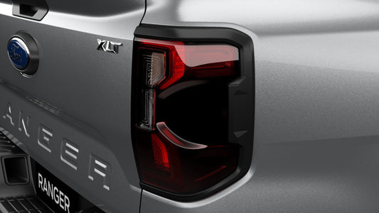 GENUINE BLACK TAILLIGHT Surround COVER KIT FOR FORD RANGER NXT GEN XLT/Wildtrack