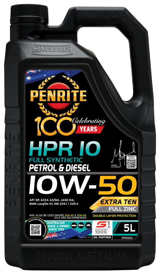 *PENRITE*  HPR 10 10W-50 (Full Synthetic)  HPR10005 ENGINE OIL