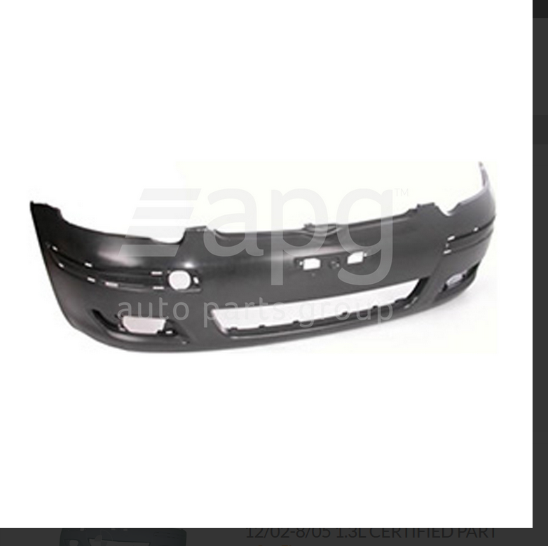 GENUINE FRONT BAR COVER BUMPER FOR TOYOTA ECHO HATCH 12/2002-8/2005 1.3L