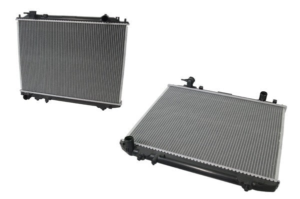 NEW RADIATOR FOR MAZDA BRAVO B2600 UN2 04/1996 05/2006 MANUAL INLET OUTLET HOSE