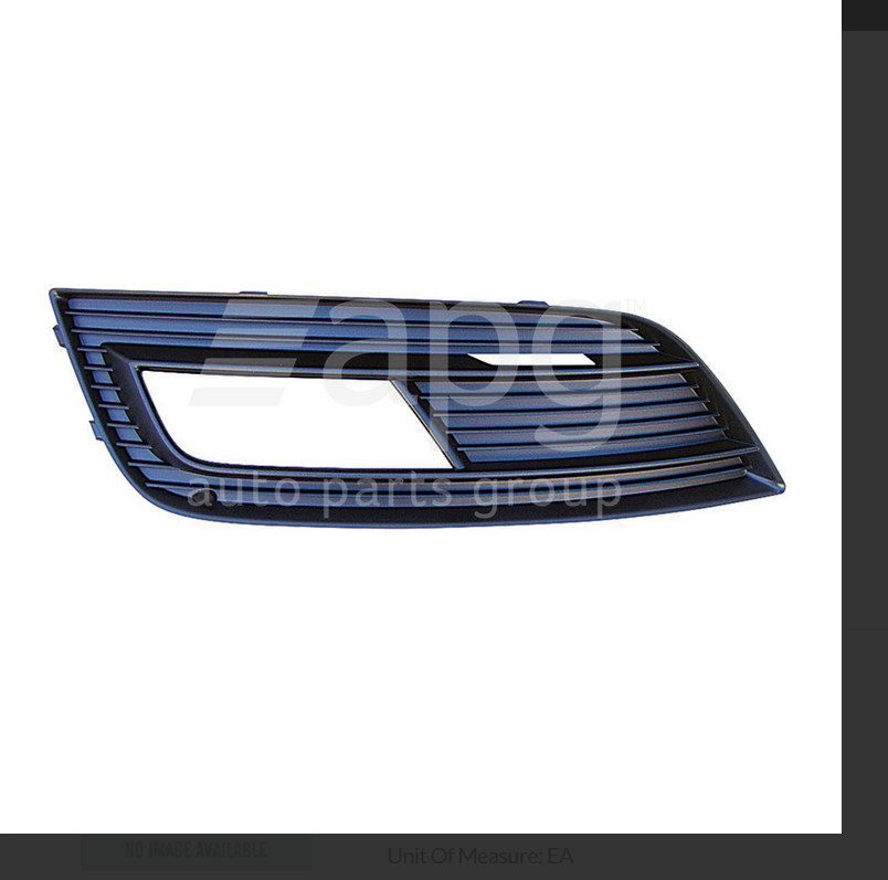 GENUINE FRONT BAR LEFT GRILLE BEZEL FOR AUDI A4 WAGON 6/2012-10/2015