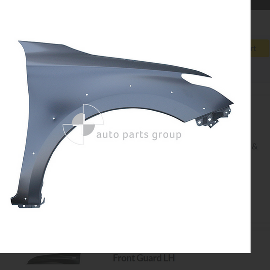 GENUINE RIGHT FRONT GUARD FOR MITSUBISHI TRITON 1/15-1/18 4WD D/C W/O INDICATOR